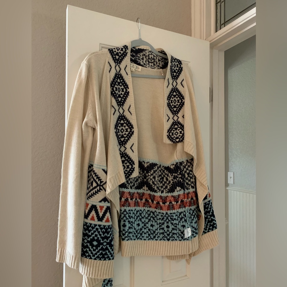 Cute multi color cardigan